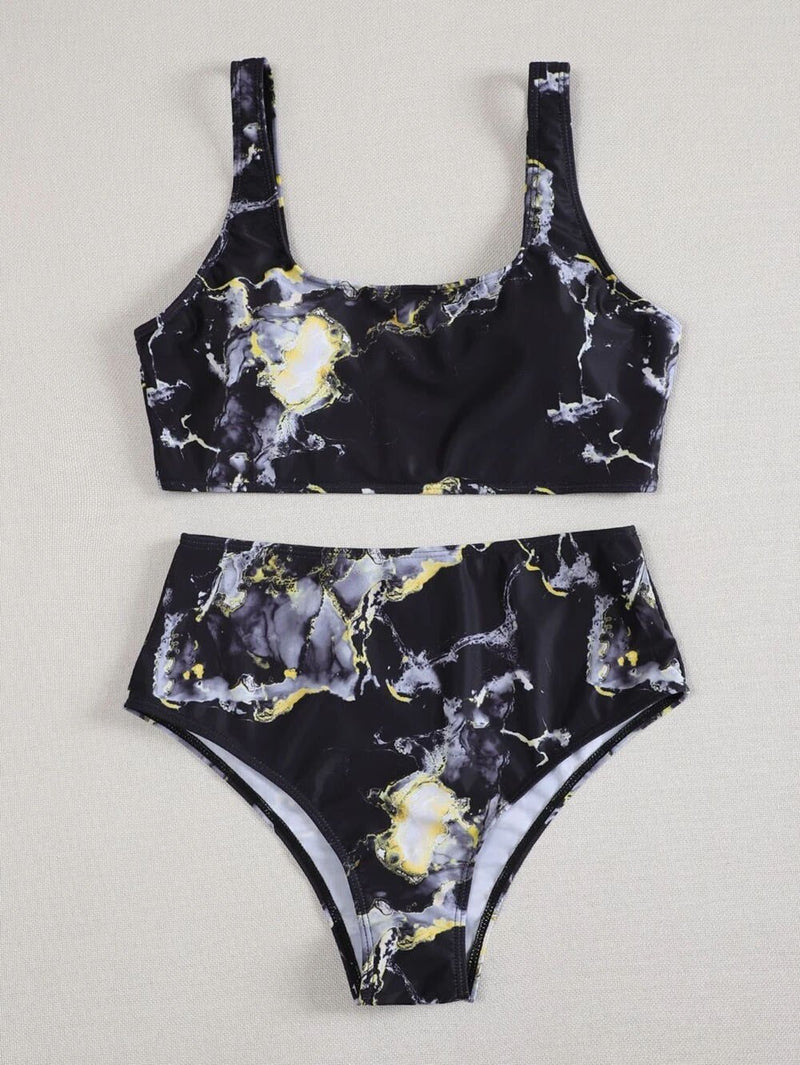 Bikinis Sexy Marble Swimsuit