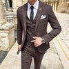 Business Male Tuxedo 3 Pieces Set - Sabreeonline