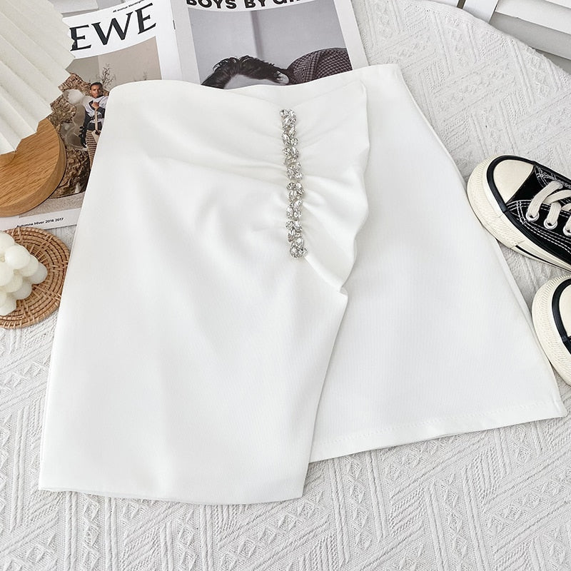 Diamond Skirt High Waist - Sabreeonline