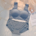 Push Up Ice Silk Ring Sexy Lingerie Suit - Sabreeonline