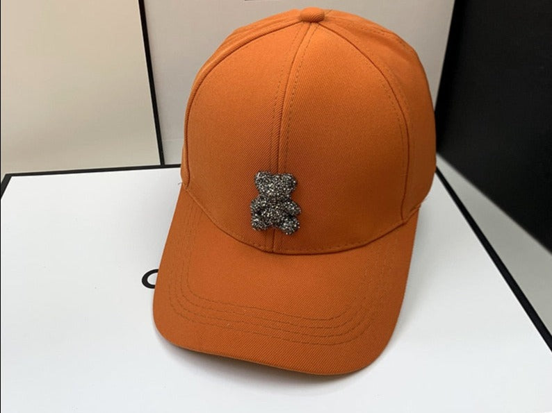 Bear Rhinestone Caps Outdoor - Sabreeonline
