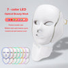 Led Facial Light Mask with Neck Tighten Anti Acne Wrinkle - Sabreeonline