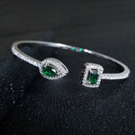 Luxury Gold Silver Color Adjustable Bracelet - Sabreeonline