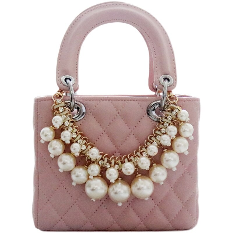 Pearl Handbag Small Fairy Bag 2022 Summer New Style, Fashionable Diana Bag One Shoulder Diagonal Versatile and Fashionable - Sabreeonline