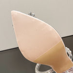 Classics Pointed Toe Sexy Spike Heel Ankle Slip-On - Sabreeonline
