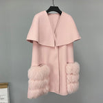 Winter Luxury Real Lamb Wool Cashmere Fur - Sabreeonline