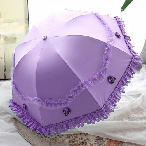 Lace Princess Umbrella - Sabreeonline
