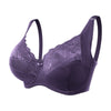 Flarixa G Cup 95-110G Bra for Women Plus Size Lingerie Sexy Lace Underwear Push Up Brassiere - Sabreeonline