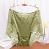 Plus Size Underwear for Women Sexy Thin Transparent Lace Modal Cotton Panties with High Waist Big Size Briefs of Large Sizes - Sabreeonline
