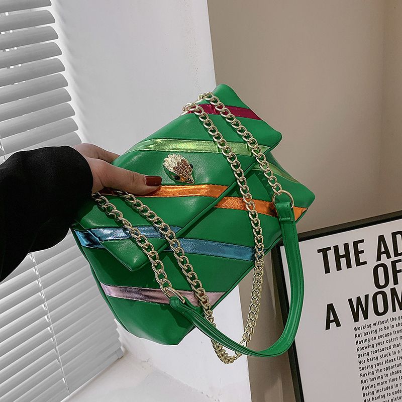 Rainbow Patchwork Women Bags - Sabreeonline