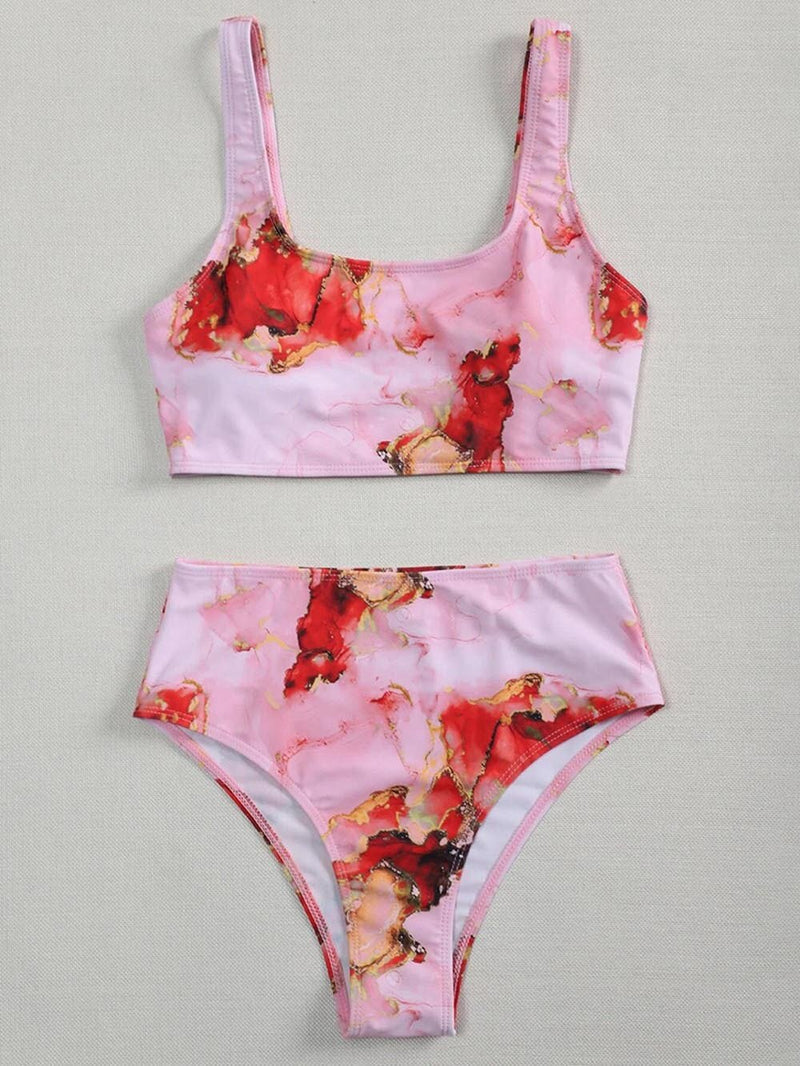 Bikinis Sexy Marble Swimsuit