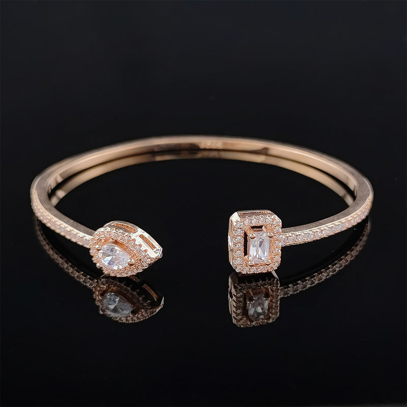 Luxury Gold Silver Color Adjustable Bracelet - Sabreeonline