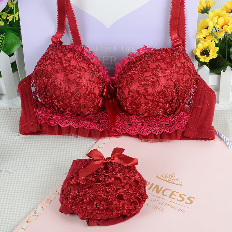 Lace Seamless Bralette Cotton Sweet Girl - Sabreeonline