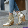 Winter Western Cowboy Boots Women - Sabreeonline