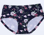 Mid Waist Panties High Elasticity Underwear - Sabreeonline