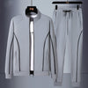 Sportswear  Brand Zipper Male Sweatshirt Suit Plus Size - Sabreeonline