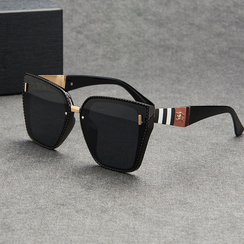 Fashion Square Sunglasses Retro Designer - Sabreeonline