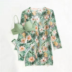 Floral Print Bikinis Set - Sabreeonline