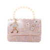 Japanese Kids Wallet And Handbag Mini Messenger Cute Girl Pearl Tote Bag Little Girl Small Coin Pouch Party Purse Holiday Gift - Sabreeonline
