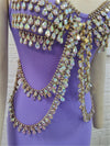 Sparkly Bandage Dress - Sabreeonline