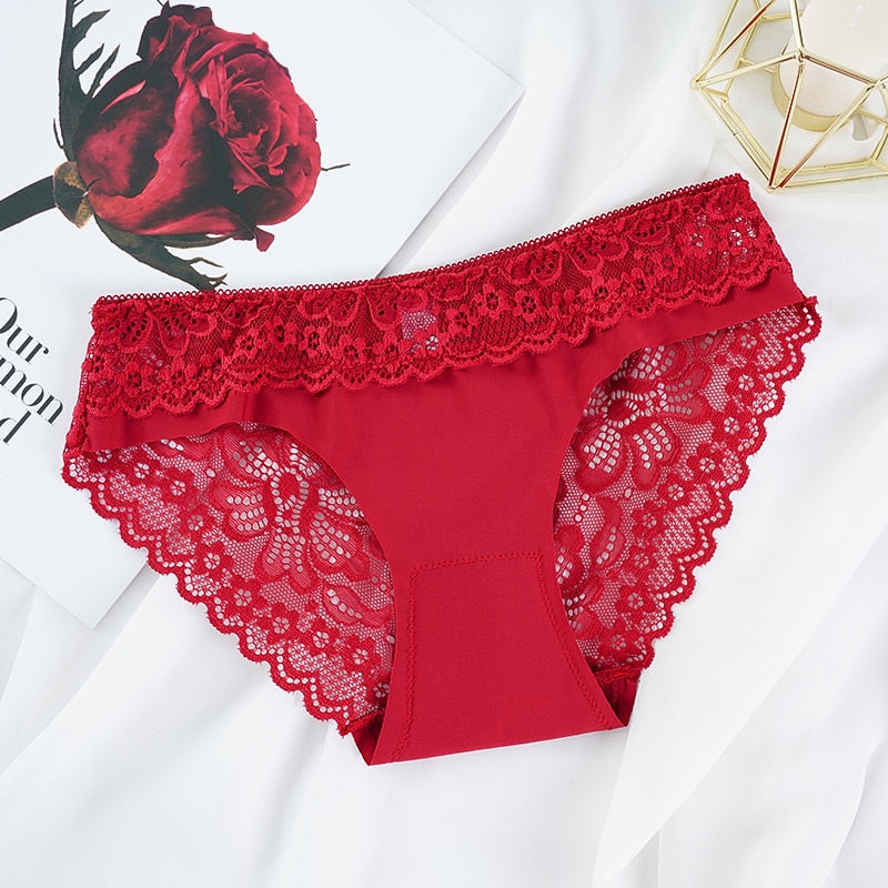 Hollow Out Briefs Transparent Low Rise Underwear - Sabreeonline