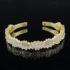 Luxury Gold Silver Color Adjustable Bracelet - Sabreeonline