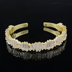 Luxury Gold Silver Color Adjustable Bracelet - Sabreeonline
