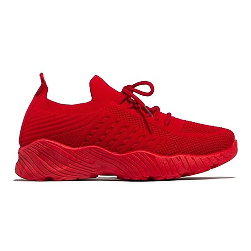Running Lace-up Casual Shoes Mesh Breathable - Sabreeonline