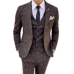 Business Male Tuxedo 3 Pieces Set - Sabreeonline