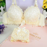 Lace Seamless Bralette Cotton Sweet Girl - Sabreeonline