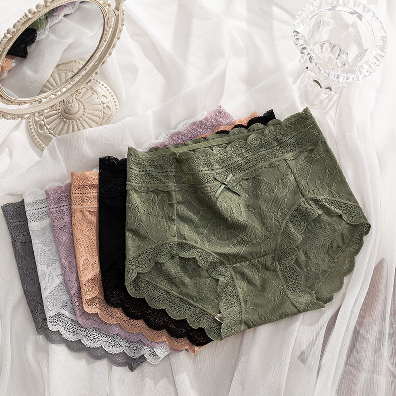 Sexy Lace Traceless Thin Shorts Mid Waist - Sabreeonline
