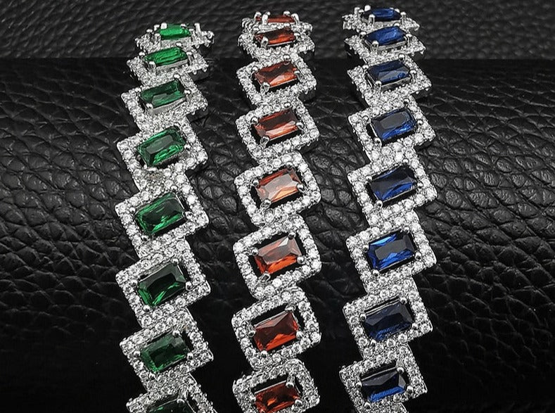Luxury Gold Silver Color Adjustable Bracelet - Sabreeonline