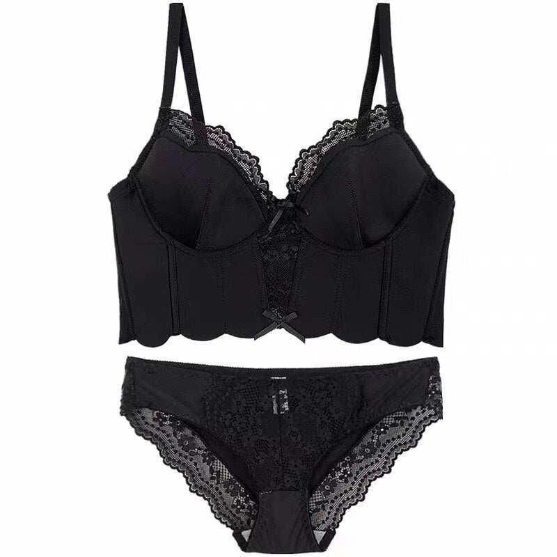 Sexy Lace Bra & Panty Breathable and Comfortable - Sabreeonline