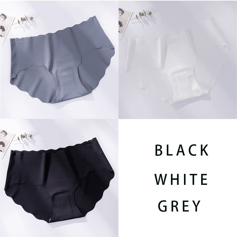 Seamless Underwear Silk Color Panties - Sabreeonline