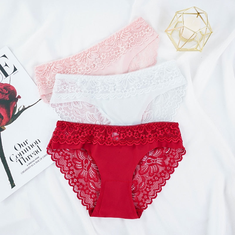 Hollow Out Briefs Transparent Low Rise Underwear - Sabreeonline