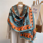 Cashmere Neckerchief Shawl Scarf for Women - Sabreeonline