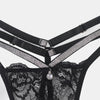 Women Sexy Lace Panties Lingerie Rhinestone See Through Female Underwear Low Waist Thongs Gstring Sensual Lenceria Mujer T-back - Sabreeonline