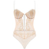 Sexy Lace Embroidery Lingerie Temptation Large Size Bra Gathering Sexy Bodysuit Palace Shapewear Home Wear Bralette - Sabreeonline