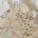 Women&#39;s Bra Briefs Suit Underwear Fashion Push Up Bra Sexy Lace Panties Girls&#39; Non Steel Ring Brassiere Female Sexy Lingerie Set - Sabreeonline