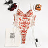 Women Teddy lingerie Sexy Underwear Erotic Corset Lace Mesh Sleepwear Nightwear  Embroidered strap one-piece sexy pajamas - Sabreeonline