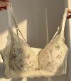 Women&#39;s Bra Briefs Suit Underwear Fashion Push Up Bra Sexy Lace Panties Girls&#39; Non Steel Ring Brassiere Female Sexy Lingerie Set - Sabreeonline