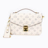 Split Leather Interlayer Shoulder Bag - Sabreeonline