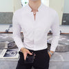 Casual Long Sleeve Men Shirts - Sabreeonline