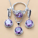 Sweet Princess Round Zircon 3 Piece Set - Sabreeonline