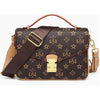 Split Leather Interlayer Shoulder Bag - Sabreeonline