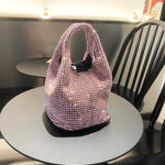 Shiny Crystal Clutch Purse - Sabreeonline