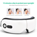 Support Bluetooth Smart Airbag Vibration Eye Massager Eye Care Instrument Hot Compress Eye Fatigue Massage Glasses - Sabreeonline