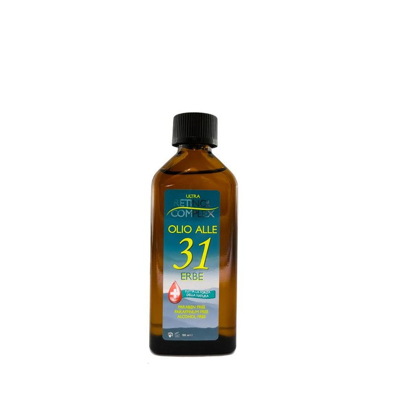 RETINOL COMPLEX 31 herbal paraben-free cold headache oil 100ML - Sabreeonline