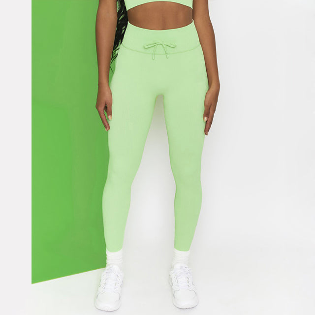 Yoga Pants Women Leggings For Fitness Seamless Leggings Sport Women Fitness Tights Drawstring Leggings Gym Clothing Sweatpants - Sabreeonline