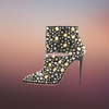 Sexy Metal Rivets Short Boots - Sabreeonline